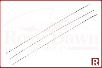 Поводок-струна Hitfish String Leader Wire 150мм, Ø0.30, 9кг, 10шт - фото 10002