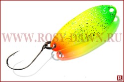 Fish Season Trout Spoon Falena 30мм, 2.5гр, 37/14(светофор) - фото 15560