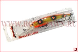 Bandit Walleye Deep 17.5гр, 120мм, D87(shiner org dots) - фото 17456