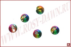Slotted Tungsten Beads Chameleon - фото 19299