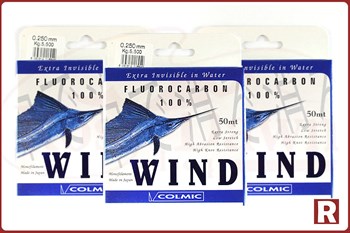 Леска Colmic Wind 0.165, 50м, 2.6кг - фото 6412