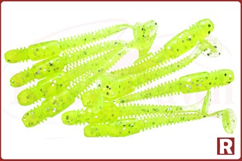 Lucky John Tioga 2.4", 9шт, 071(Lime Chartreuse) - фото 6479