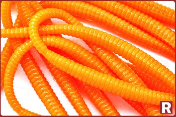 Berkley PowerBait Trout Worm (Fluorescent Orange) - фото 7598