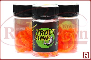 Trout Zone Boll 70мм, 12шт, сыр, orange-yellow glitter