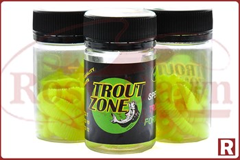 Trout Zone Boll 70мм, 12шт, сыр/chartreuse