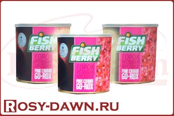 Fish Berry "Сергей Попов" гороховая крошка розовая (корица) 430мл