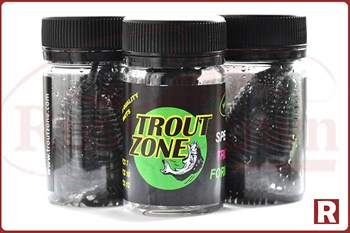 Trout Zone Plamp 64мм, 7шт, краб/black(черный) - фото 9703