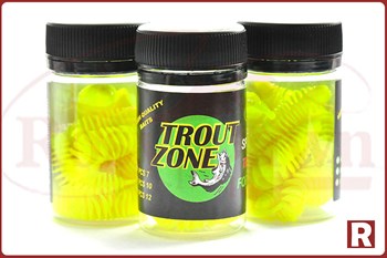 Trout Zone Plamp 64мм, 7шт, креветка/chartreuse - фото 9979