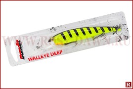 Bandit Walleye Deep 17.5гр, 120мм, 206(chartreuse black stripes)