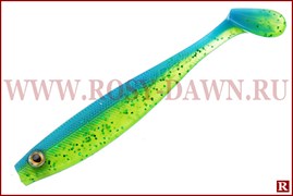 Rosy Dawn Pro Shad 140мм, 7шт, 015(blue green flash)