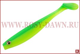 Rosy Dawn Pro Shad 140мм, 7шт, 011(limetreuse)