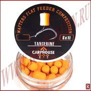 CarpHouse Wafters Flat Feeder, 8*11мм, tangerine(мандарин)