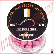 CarpHouse Wafters Flat Feeder, 8*11мм, monster crab