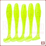 Lucky John Tioga Fat 3.9&quot;, 5шт, 071 (Lime Chartreuse)