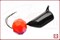 Мормышка "Гвоздешарик", Ø2мм, 0.37гр. (многогранный шарик оранж) - фото 14417