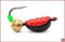 Мормышка "Клоп" 0.75гр, латунный шарик, Hayabusa - фото 20479