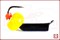 Мормышка "Гвоздешарик", Ø2мм, 0.55гр. (вольфрам, желтый бисер) - фото 6044