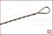 Поводок-струна Hitfish String Leader Wire 100мм, Ø0.28, 7кг, 10шт - фото 6823