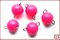 Грузила-чебурашки разборные, флюо.розовые, 1.2гр, 5шт. (Тула) - фото 7842