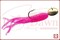 Кальмарчики Action Plastics Tube Jigs 40мм, 5шт, hot pink glitter - фото 8397