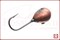 Мормышка Тульская "Капля" с лыской 3.0мм, 0.32гр(медь) - фото 9957